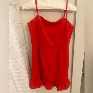 Red TCEC mini dress! NWT!!! Size small!